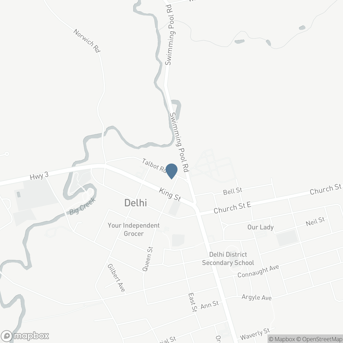 41 TALBOT ROAD, Delhi, Ontario N4B 1Z7